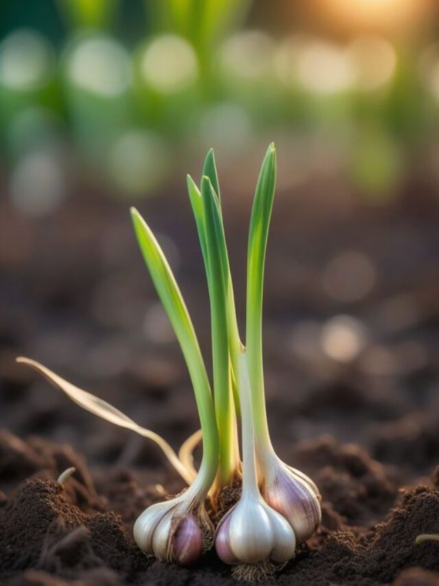 लहसुन के कंद का साइज डबल करने का बेस्ट फार्मूला।