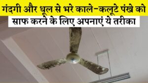 गंदगी और धूल से भरे काले-कलूटे पंखे को साफ करने के लिए अपनाएं ये तरीका,
